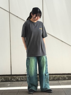 「AVIREX海老名」｜ヤマモトマイさん（レディース・165cm）の夏コーディネート
