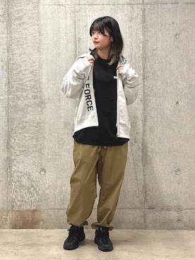 「Coming soon…」｜「アイテム（パーカー）」を使った、ヤマモトマイさん（レディース・165cm）の夏コーディネート