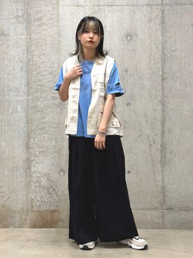 ヤマモトマイさん（レディース・165cm）の春コーディネート