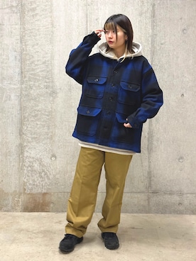 ヤマモトマイさん（レディース・165cm）の冬コーディネート