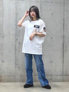 ヤマモトマイさん（レディース・165cm）の夏コーディネート