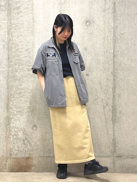 ヤマモトマイさん（レディース・165cm）の春コーディネート