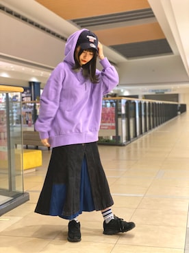 ヤマモトマイさん（レディース・165cm）の秋コーディネート