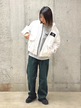 ヤマモトマイさん（レディース・165cm）の秋コーディネート