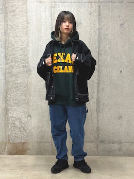 ヤマモトマイさん（レディース・165cm）の冬コーディネート