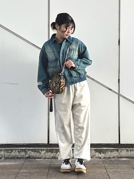 ヤマモトマイさん（レディース・165cm）の冬コーディネート