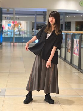 ヤマモトマイさん（レディース・165cm）の春コーディネート