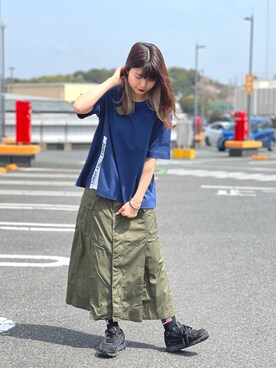 ヤマモトマイさん（レディース・165cm）の春コーディネート