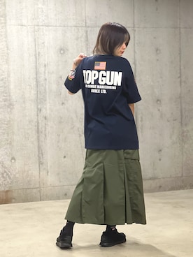 ヤマモトマイさん（レディース・165cm）の夏コーディネート