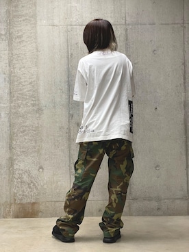 ヤマモトマイさん（レディース・165cm）の夏コーディネート