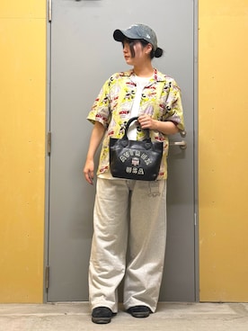 ヤマモトマイさん(レディース・165cm)の夏コーディネート