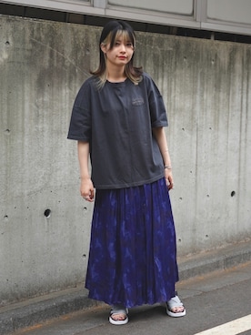 ヤマモトマイさん（レディース・165cm）の夏コーディネート