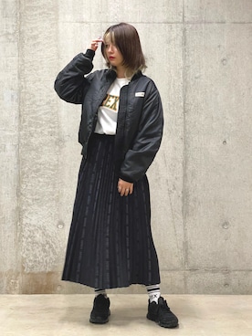 ヤマモトマイさん（レディース・165cm）の夏コーディネート