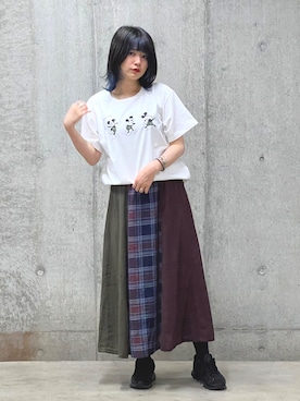 ヤマモトマイさん(レディース・165cm)の秋コーディネート