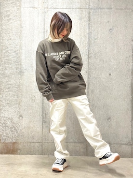 ヤマモトマイさん（レディース・165cm）の秋コーディネート