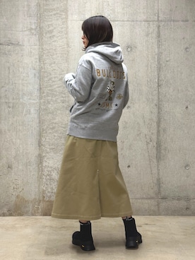 ヤマモトマイさん（レディース・165cm）の冬コーディネート