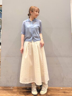カーディガン ボレロを使った 水色 の人気ファッションコーディネート Wear カーディガン ボレロを使った 水色 の人気ファッションコーディネート Wear