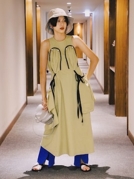 「WEAR」｜Leeeegoさん（レディース・160cm）の秋コーディネート