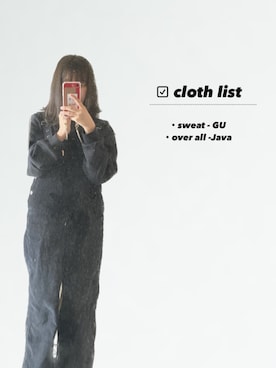 「Java（ジャバ）のアイテム」を使った、pinoさん（レディース・151cm）の秋コーディネート