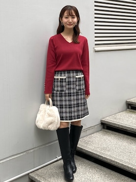 みさかさん(レディース・158cm)の秋コーディネート