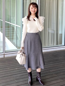 みさかさん(レディース・158cm)の冬コーディネート