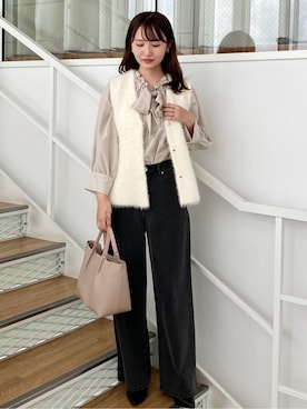 みさかさん(レディース・158cm)の秋コーディネート