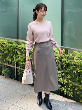 みさかさん(レディース・158cm)の秋コーディネート