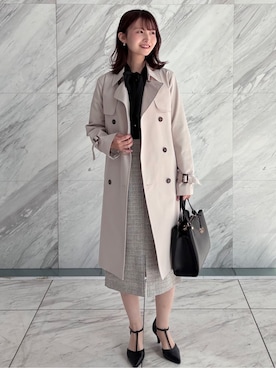 「index（インデックス）のアイテム（トップス）」を使った、みさかさん（レディース・158cm）の冬コーディネート