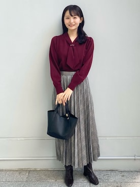 みさかさん(レディース・158cm)の秋コーディネート