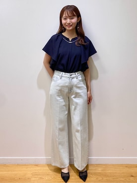 「index（インデックス）のアイテム」を使った、みさかさん（レディース・158cm）の夏コーディネート