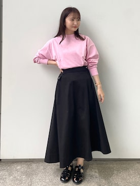 「OPAQUE.CLIP」｜「アイテム（その他）」を使った、みさかさん（レディース・158cm）の春コーディネート