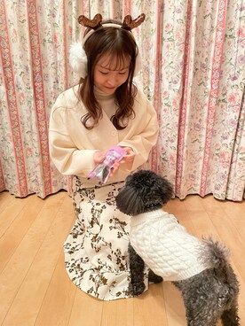 「OPAQUE.CLIP」｜「アイテム（その他）」を使った、みさかさん（レディース・158cm）の冬コーディネート