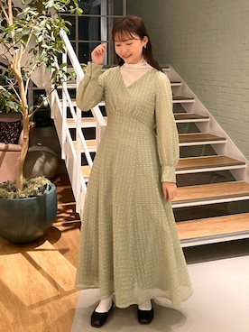 「OPAQUE.CLIP」｜「アイテム（その他）」を使った、みさかさん（レディース・158cm）の春コーディネート