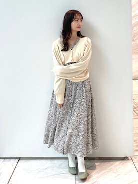 「OPAQUE.CLIP」｜「アイテム（その他）」を使った、みさかさん（レディース・158cm）の春コーディネート
