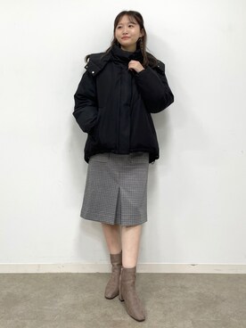 「index（インデックス）のアイテム（ジャケット/アウター）」を使った、みさかさん（レディース・158cm）の秋コーディネート