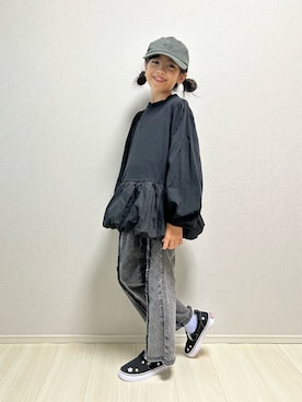 「アイテム（シューズ）」を使った、haru__maaさん（キッズ・131cm・10代）の秋コーディネート