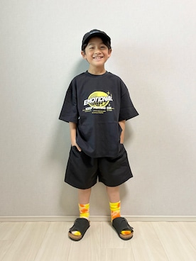 「BREEZE（ブリーズ）のアイテム」を使った、haru__maaさん（キッズ・120cm）の春コーディネート