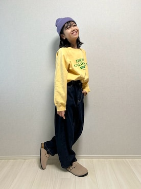 「タックイン」｜haru__maaさん（キッズ・132cm）の冬コーディネート