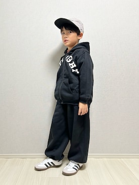 「アイテム（ジャケット/アウター）」を使った、haru__maaさん（キッズ・110cm）の秋コーディネート