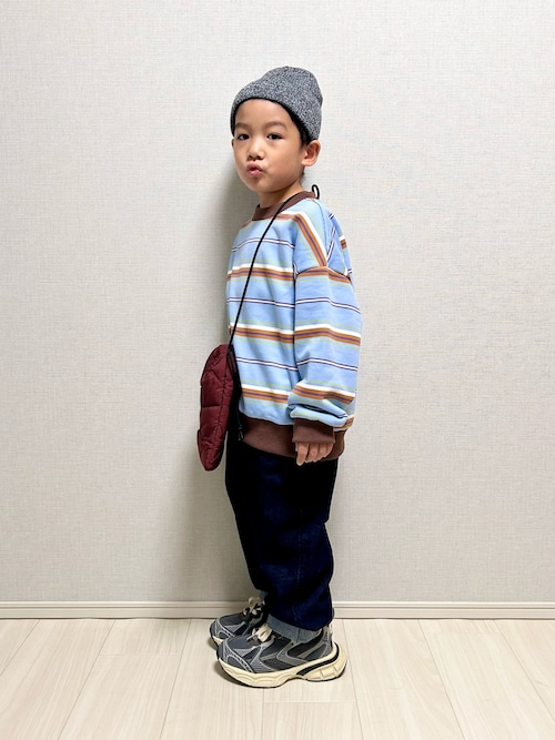 セール】マルチボーダートレーナー（スウェット）｜BREEZE（ブリーズ