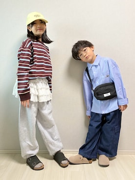 haru__maaさん（キッズ・120cm）の春コーディネート