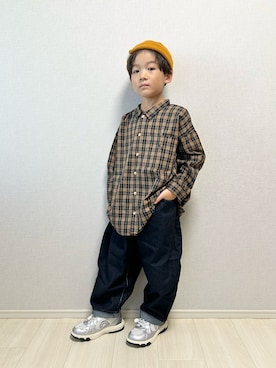 haru__maaさん（キッズ・110cm）の秋コーディネート