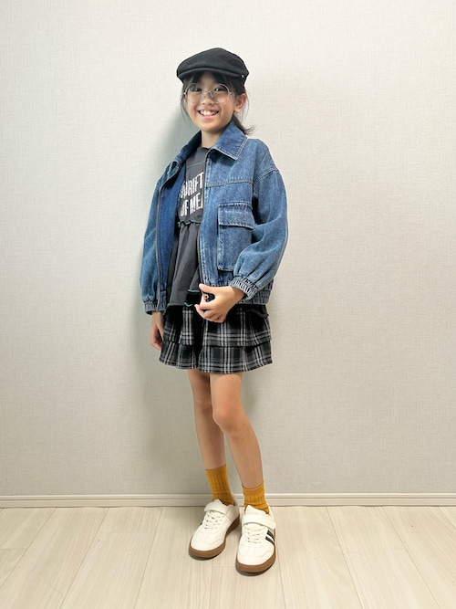 【期間限定値下げ中1/5まで】pinue オーバーサイズデニムジャケット　カーキ 期間限定値下げ中1/5まで】pinue オーバーサイズデニム