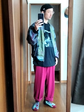「くつした」｜しおさん（メンズ・172cm）の春コーディネート