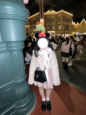 「アイテム（ローファー）」を使った、しのさん（レディース・153cm）の秋コーディネート