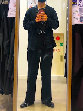 「Perushu（ペルーシュ）のアイテム（スラックス）」を使った、ゆーまさん（メンズ・170cm）の夏コーディネート