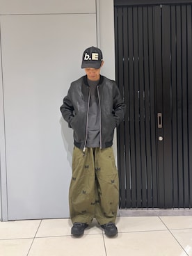 「Schott(ショット)のアイテム(ジャケット/アウター)」を使った、しょーまさん(メンズ・169cm)の秋コーディネート