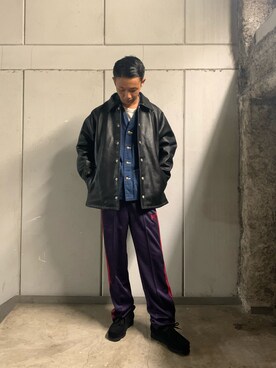 CAL O LINEのデニムジャケットを使った人気ファッション