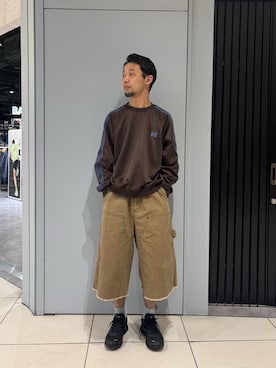 「BEAVER（ビーバー）のアイテム」を使った、しょーまさん（メンズ・169cm）の春コーディネート