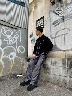 「schott(ショット)のアイテム」を使った、しょーまさん(メンズ・169cm)の春コーディネート